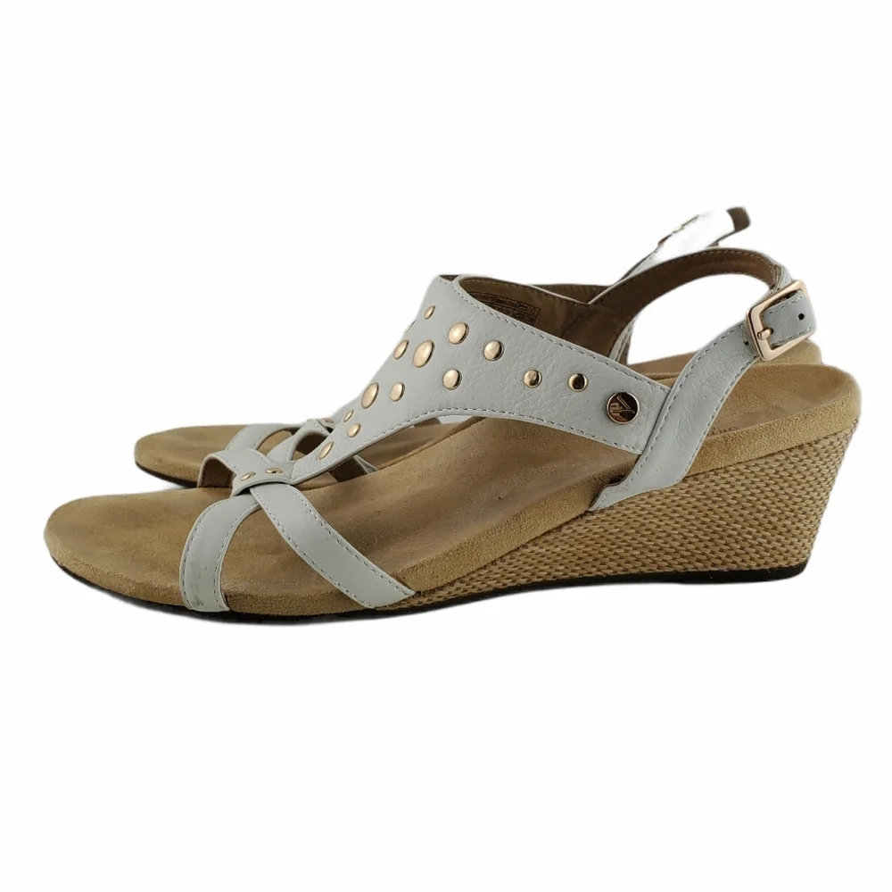 COPY - Vionic Catarina White Wedge Sandal - Picture 2 of 6